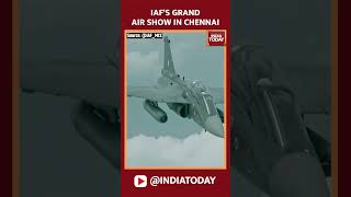 IAFs 92nd Anniversary Spectacular Air Show At Marina Beach Chennai On Oct 6  India Today [upl. by Harlamert542]