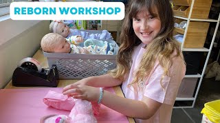 REBORN WORKSHOP  Box Dolls with Me [upl. by Hospers]