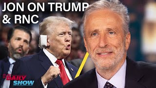 Jon Stewart Tackles the RNC and Trump Assassination Attempt  The Daily Show [upl. by Kristofer241]