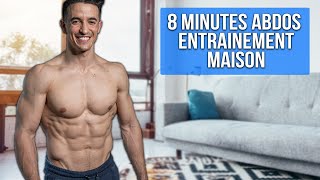 Ventre plat Abdos Exercices Maison en 8 minutes [upl. by Chelsey32]