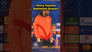 😎 Henry Teaches Badiashile Respect 🇫🇷 [upl. by Aikemaj]