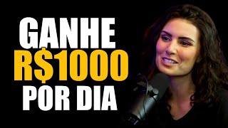 NATHALIA ARCURI 4 FORMAS DE FAZER RENDA EXTRA E GANHAR MUITO DINHEIRO  Me poupe [upl. by Keen369]