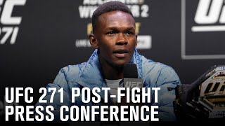 UFC 271 PostFight Press Conference [upl. by Aimet567]