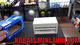 Kobalt MINI Tool Box  Cool or Pointless [upl. by Sibbie]