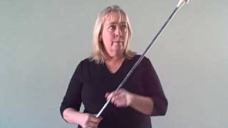 How To Twirl A Baton For Beginners  Baton Twirling Tricks and Tips  Thumb Throw Toss Twirl Planet [upl. by Kaiulani589]