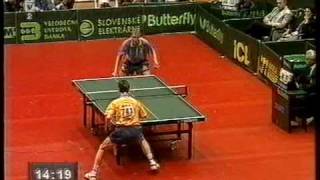 Waldner wins 1996 European Championships [upl. by Neram]