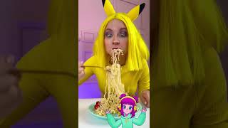 MYSTERY FOOD AND PIKACHUS MISCHIEVOUS PLAN😝 baddieddi [upl. by Norton1]