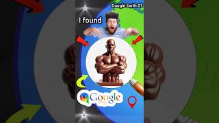 📍🤯I Found Biggest Chocolate Sculpture in Real Life🍫shorts Google Earth 07 [upl. by Lauro]