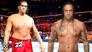 Great Khali vs Damian Priest WWE 2K22 [upl. by Siol]