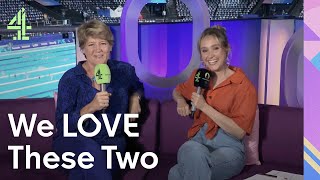 Rose AylingEllis amp Clare Balding Are ICONIC  Paris 2024 Paralympic Games [upl. by Alhan]