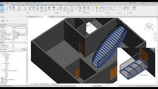 Revit Stairs by Sketch Custom Stairs Creating Stairs by using Sketch option in Revit [upl. by Nylirrehs]