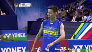 Lee Chong Wei 2015 Yonex French Open Highlights [upl. by Atcele]