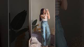 Myntra Jeans haul under ₹999 jeanshaul myntrafinds cargojeans youtubeshorts [upl. by Anived698]