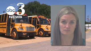 Mama Bear Mode Florida woman charged with refusing to get off school bus [upl. by Ecnarepmet408]