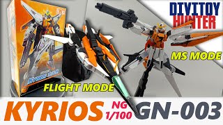 KYRIOS NG 1100 GN003 HAPTISM GUNPLA HOBBY GUNDAM [upl. by Finbar270]