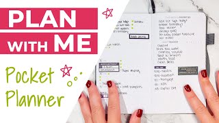 Plan with Me for the Week with Clever Fox Weekly Planner Pocket [upl. by Anissa46]