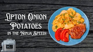 Lipton Onion Potatoes in the Ninja Speedi [upl. by Narod]