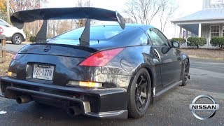 Nissan 350z POV DRIVE straight piped [upl. by Intruoc646]