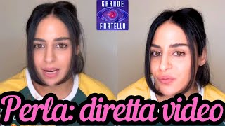 PERLA VATIERO in diretta video ❤️ [upl. by Casimire]