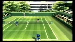 Wii Sports Tennis  2399 Best of 5 [upl. by Sayles9]