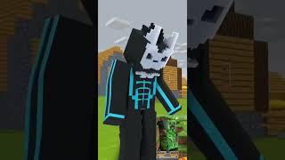 transformation of kaiju saves minecraft earth fact minecraft minecraftanimation herobrine shorts [upl. by Tannen46]