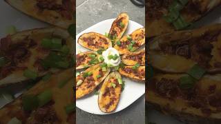 appetizer cooking food yummy delicious snacks easyrecipe barfood potatoskins eating fun [upl. by Julide292]