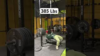 Bench Press 385 Lbs [upl. by Halonna]