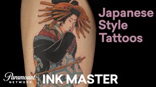 Best Japanese Tattoos 🇯🇵 Ink Master [upl. by Ym]