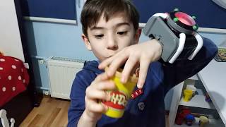 BEN 10 DELUXE OMNITRIX UNBOXİNG SAATİBEN 10 DELUXE OMNITRiX CLOCK İNTRODUCTİON AND TESTİNG [upl. by Yeleek231]