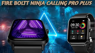 FIRE BOLTT NINJA CALLING PRO PLUS 465mm 183 DISPLAY  UNBOXING REVIEW Rs1200 [upl. by Debora]