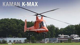 Kaman KMax Dual Intermeshing Rotor Helicopter Demo – AIN [upl. by Glanville]