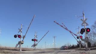 Railroad Crossings of the UP Joliet Sub [upl. by Yrailih634]