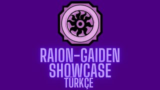 RaionGaiden FULL Showcase  Shindo Türkçe [upl. by Seana159]