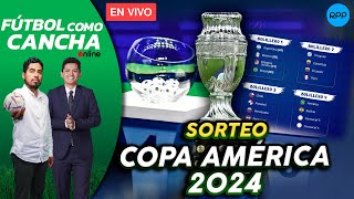 🔴⚽Envivo  Sorteo de la Copa América 2024  RPP Deportes [upl. by Leeban]