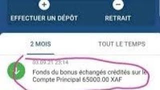 Comment retirer le bonus de premier dépôt 1xbetlinebet et betwinner [upl. by Daas]