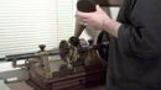 Edison tinfoil phonograph demonstration [upl. by Emrich]