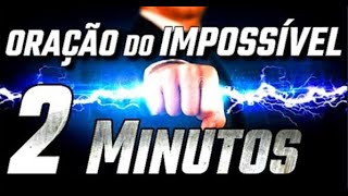 ORAÇÃO que FUNCIONA em 2 MINUTOS [upl. by Mehalek]