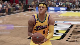 NBA Rising Stars 2023  NBA All Star Weekend Full Game Highlights 2172023 NBA 2K23 Sim [upl. by Ramad]