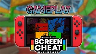 Screencheat Unplugged  Gameplay Nintendo Switch [upl. by Ailegave523]