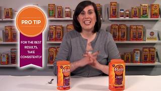 Metamucil Powder with Real Sugar and SugarFree Dosage Tips [upl. by Koral344]