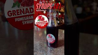 Syrups 101  Homemade Grenadine Pomegranate Syrup [upl. by Aurilia]