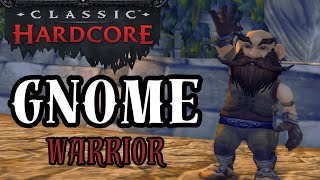 World of Warcraft Classic Hardcore  3  Gnome Warrior  Elywnn Forest [upl. by Quinton862]