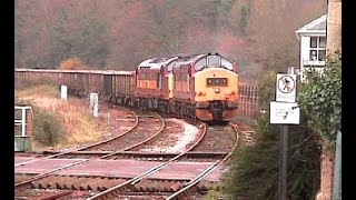 3740837418 at Crediton on Meldon Quarry to Westbury Stone Train 290801 [upl. by Jeanine]