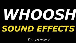 Cinematic Whoosh Sound Effectssound effecst [upl. by Arzed]