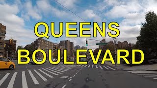 Cycling Queens Boulevard in its entirety from Long Island City to Jamaica Queens NYC [upl. by Cutty]