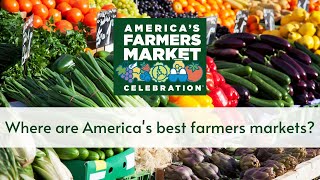 Where are Americas best farmersmarkets [upl. by Adnaval]