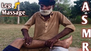 ASMR Legs 🦵 Massage More Relaxing Leg Massage Very Good video Baba Ishaq [upl. by Enneles554]