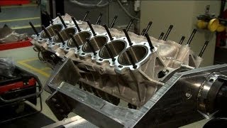 12 Cylinder Assembly Line  How Its Made Dream Cars [upl. by Aihsetan858]