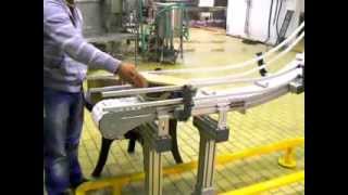 FLEXLINK Conveyors  Eisberg Factory  Jordan [upl. by Raffo555]