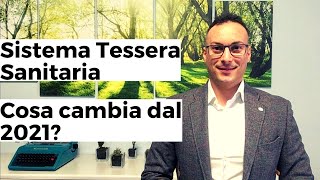 Sistema Tessera Sanitaria  cosa cambia dal 2021 [upl. by Findlay104]